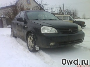 Битый автомобиль Chevrolet Lacetti